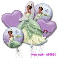 Princess Tiana Bouquet Of Balloons