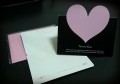 Forever Love card (black & pink)