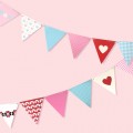 Party Flags (love color tone)