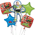 Toy Story Gang Birthday Bouquet Of Balloons