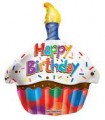 Birthday Cupcake Balloon 
