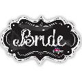 Bride Chalkboard Marquee Super Shape