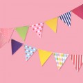 Party Flags (happy color tone)