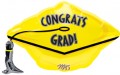 Congrats Grad Cap Yellow