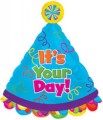 Its Your Day Party Hat Balloon 